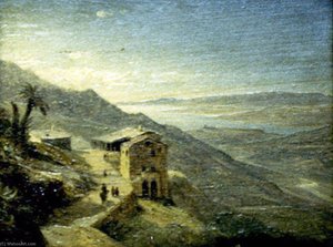 Vue Du Golfe De Valinco Près De Sartène Corse — Louis Auguste Lapito