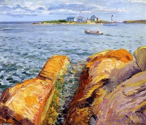 Wonson's Rocks And Ten Pound Island — John French Sloan