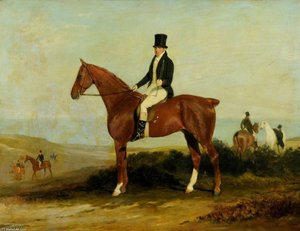 Horseman And Mount — Richard Barrett Davis
