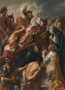 Christ On The Way To Calvary, Jacques Jordaens, C. 1655 - C. 1660 — Jacob Jordaens