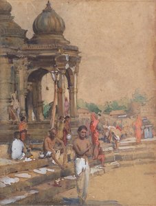 Tempel — António Xavier Trindade, Bombay School Realism