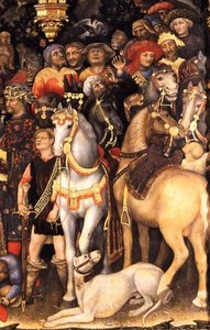 Adoration Of The Magi (detail) — Gentile Da Fabriano, International Gothic