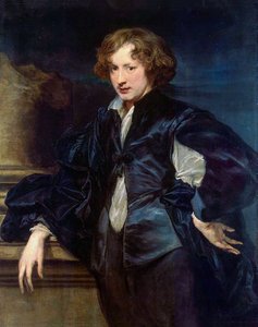 Self-portrait 1 — Sir Anthony Van Dyck, Baroque Style