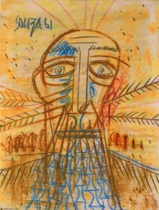 Untitled (st. Sebastian) — Francis Newton Souza, Expressionism