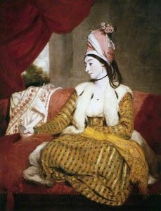 Mrs Baldwin In Eastern Dress — Sir Joshua Reynolds