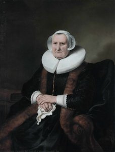 Portrait of Elisabeth Jacobsdr. Bas