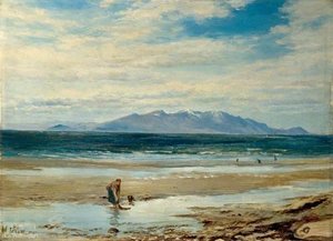 Isle Of Arran, From The Ayrshire Shore — John Macwhirter