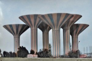 The Water Towers From The Series — Mohammed Al Kouh