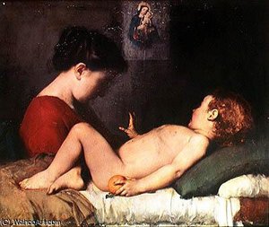 Le Reveil De L Enfant — Jean-jacques Henner