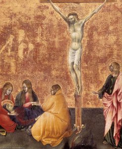 Crucifixion (detail) — Giovanni Di Paolo