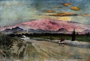 Athens From The Road To Eleusis — John Fulleylove
