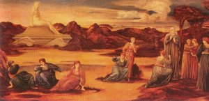 The Passing Of Venus — Edward Coley Burne-jones, Pre-raphaelites