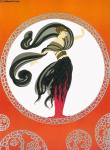 Flames Of Love — Erté