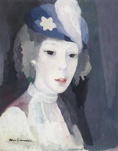 Autoportrait Au Chapeau (1927) — Marie Laurencin