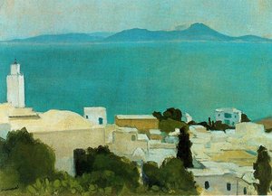 The Minaret At Sidi Bou Saïd — Albert Marquet