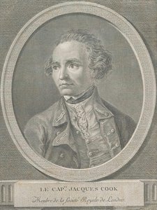 Le Cap.ne Jacques Cook, Membre de la Société Royale des Londres