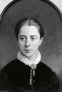 Mrs Allen E. Everitt (panel in the Everitt Cabinet)