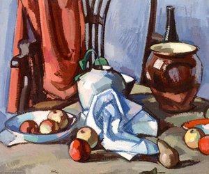 Dish With Apples (also Known As The Ginger Jar) — Samuel John Peploe