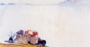 Glerolles And Lake Geneva — Ernest Biéler