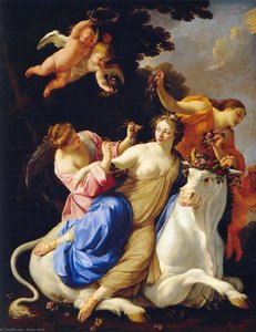The Rape Of Europa — Simon Vouet, Baroque
