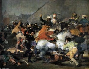 The Charge Of The Mamelukes — Francisco José De Goya Y Lucientes, Romanticism
