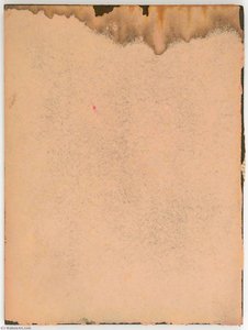 Untitled (manila Paper With Pale Tan And Yellow Staining) — Joseph Cornell, Abstract Expressionism