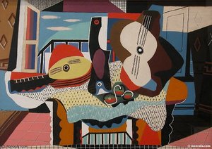 Mandoline Et Guitare — Pablo Picasso