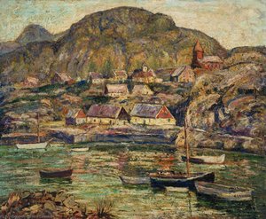 Newfoundland Coast — Ernest Lawson, Impressionism