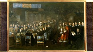 The Peace Banquet — After Joachim Von Sandrart, Baroque