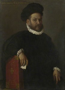 Portrait Of Leonardo Salvagno ( ) — Moroni, Giovanni Battista
