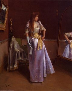 Ready For The Ball — Alfred Stevens
