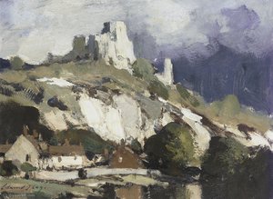 Chateau Gaillard, Petit Andely - France — Edward Seago