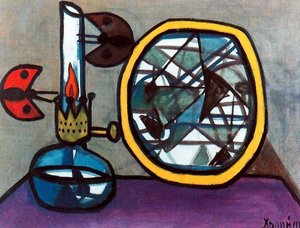 The Oil Lamp — Oscar Dominguez