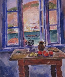 Balaklava. Window To The Sea. — Pyotr Konchalovsky