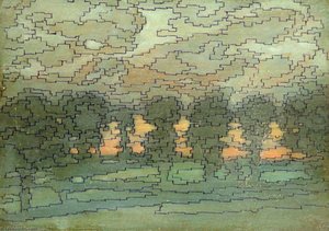 Patterned Trees — Sidney Herbert Sime