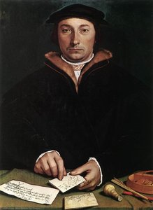 Porträt Von Dirck Tybis — Hans Holbein Der Jüngere, Northern Renaissance