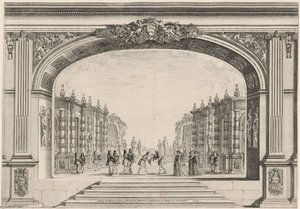 Depicting The Premiere Of The Play Mirame — Stefano Della Bella