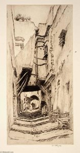 Steps And Doorways, Algiers — Kerr Eby
