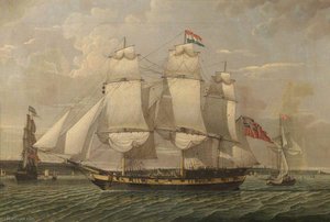 Sailing Ship 'david Shaw' — Robert W. Salmon
