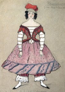 Ballerina. Costume Design For Tamara Karsavina — Alexandre Benois