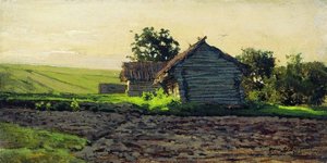 Village Savvinskaya Near Zvenigorod — Isaak Ilyich Levitan