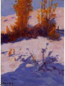Trees In Snow — Eanger Irving Couse
