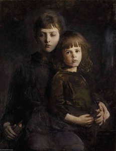 Brother And Sister (mary And Gerald Thayer) — Abbott Handerson Thayer