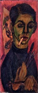 Self-portrait — Ernst Ludwig Kirchner