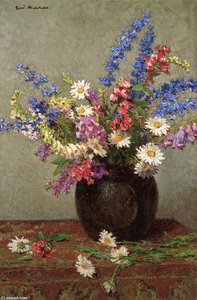 July Flowers — Julius Garibaldi Melchers