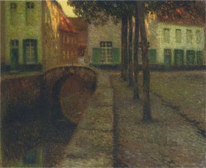 The Canal — Henri Le Sidaner