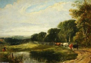 The Wayside Pool — Peter De Wint
