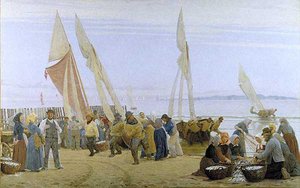 Mañana En Hornbaek — Peder Severin Kroyer