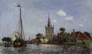 The Church Of Overschie — Johan Barthold Jongkind