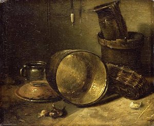 Ustensiles De Cuisine — Willem Kalf, Dutch Golden Age